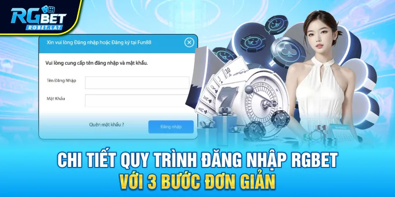 Chi tiết quy trình đăng nhập RGBET với 3 bước đơn giản